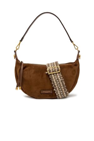 Aisha bag in brown suede GIANNI CHIARINI | BS12050CMNASPM099